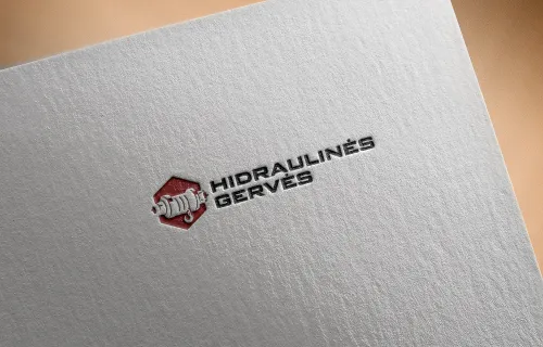 Hidraulinė tempimo gervė – raudona gervė medinėje dėžėje, paruošta pristatymui