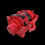 Vidutinė hidraulinė gervė 8-10t – šoninis vaizdas