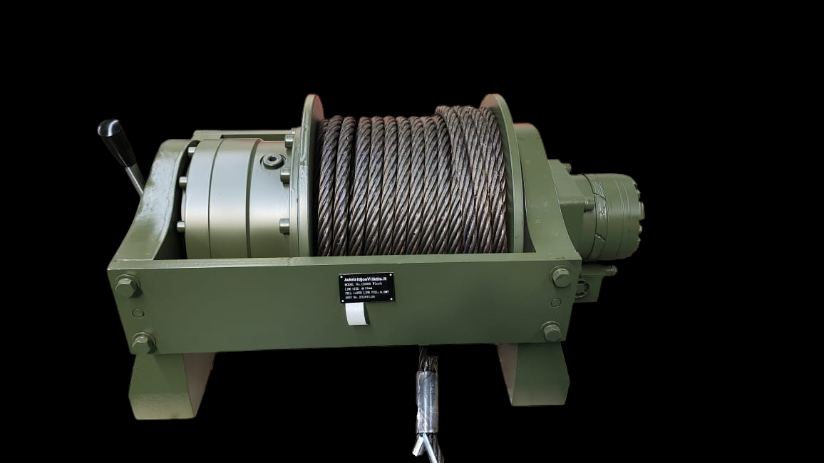 Vidutinė hidraulinė gervė 15-20t – galinis vaizdas